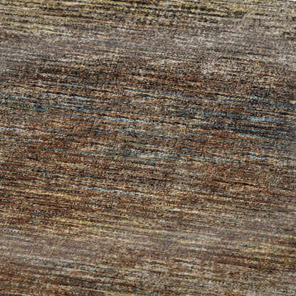 50" X 70" Brown And Blue Abstract Plush Throw Blanket HomeRoots