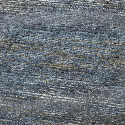 50" X 70" Blue And Gold Abstract Polyester Woven Plush Throw Blanket HomeRoots