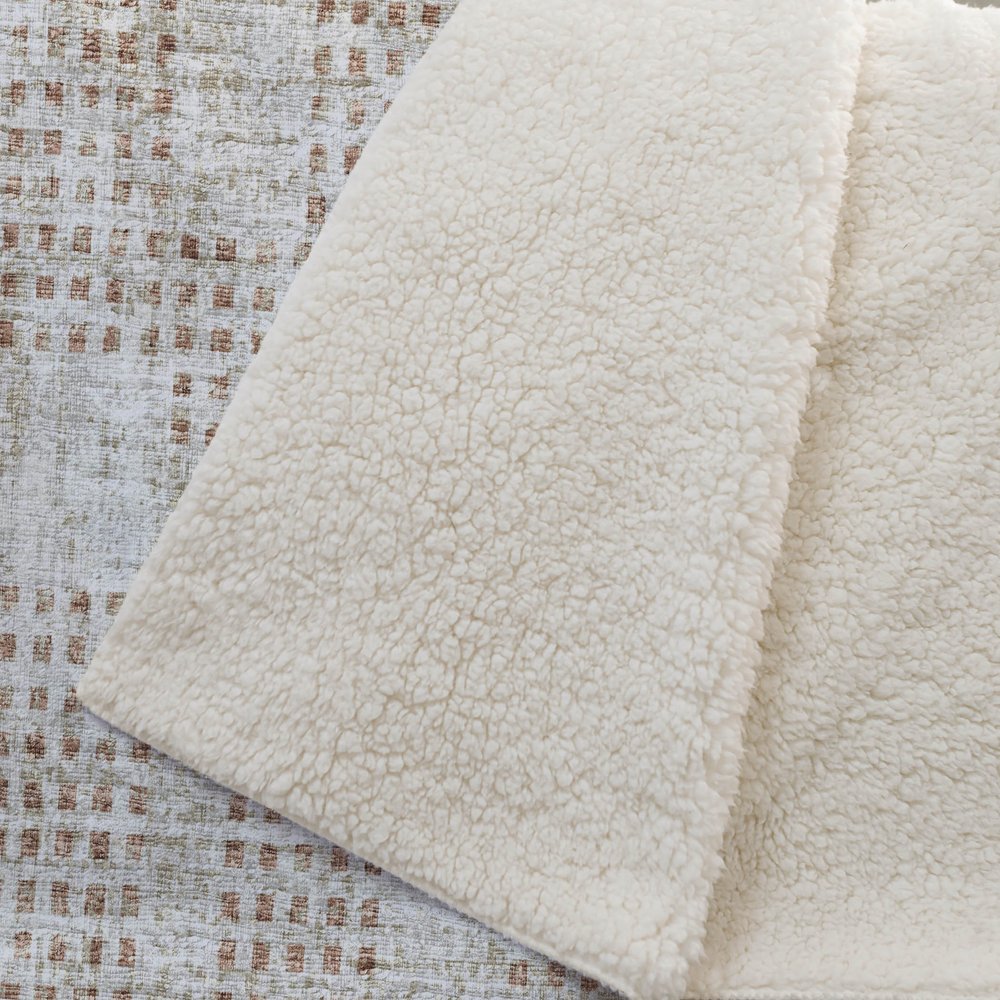 50" X 70" Cinnamon And Beige Geometric Polyester Woven Plush Throw Blanket HomeRoots