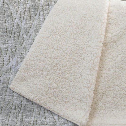 50" X 70" Beige And Gray Abstract Polyester Woven Plush Throw Blanket HomeRoots