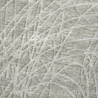 50" X 70" Beige And Gray Abstract Polyester Woven Plush Throw Blanket HomeRoots