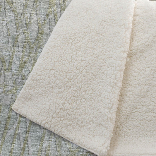 50" X 70" Sage And Beige Abstract Polyester Woven Plush Throw Blanket HomeRoots