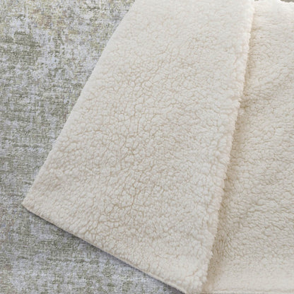 50" X 70" Beige And Gold Abstract Microfiber Plush Throw Blanket HomeRoots