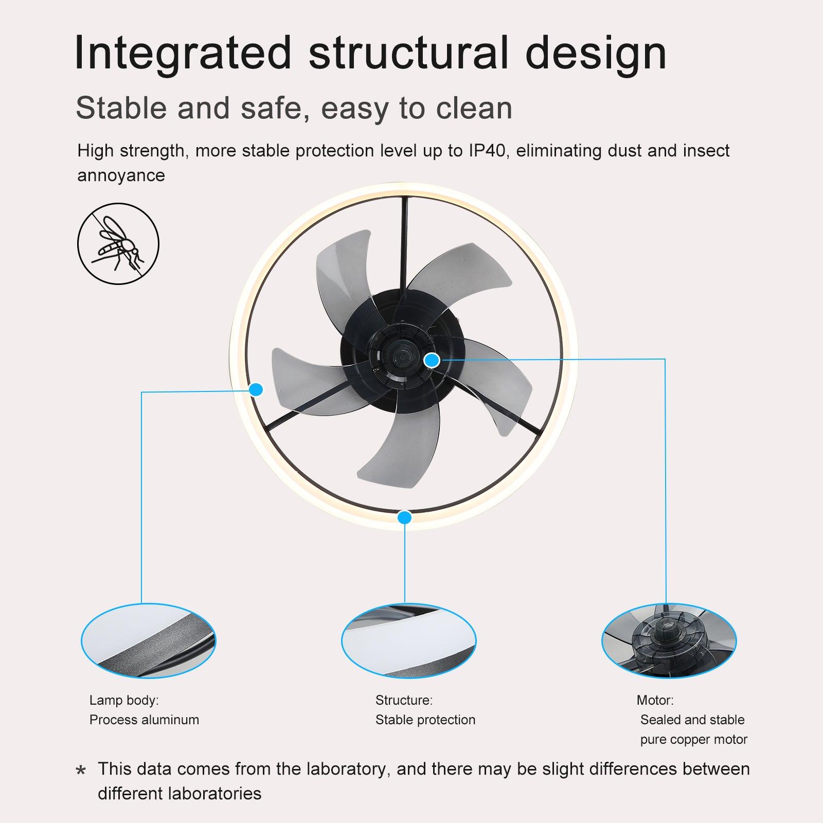 Ceiling Fan with Lights Dimmable LED - FurniFindUSA