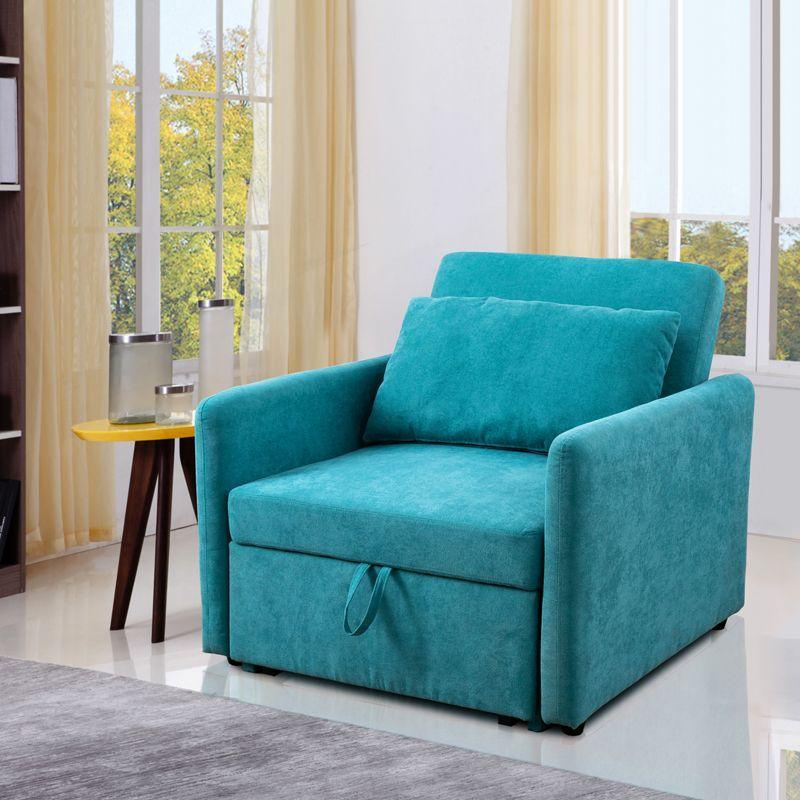 Lint Convertible Sofabed Chair - FurniFindUSA