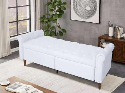 Storage Velvet Ottoman Bench with 2 Drawers for Bedroom End of Bed - FurniFindUSA