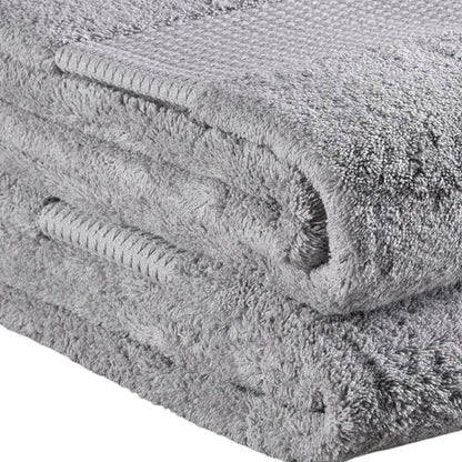 Light Gray Cotton 36" X 72" Quick Dry Terry Cloth Bath Sheet HomeRoots