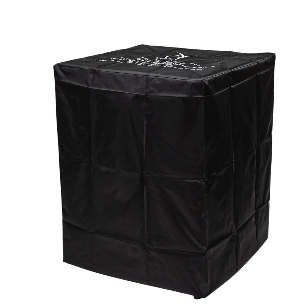 50000 BTU 22" Brown Wicker Propane Rectangular Fire Pit HomeRoots