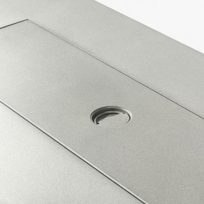 50000 BTU 42" Gray Steel Propane Rectangular Fire Pit With Cover HomeRoots