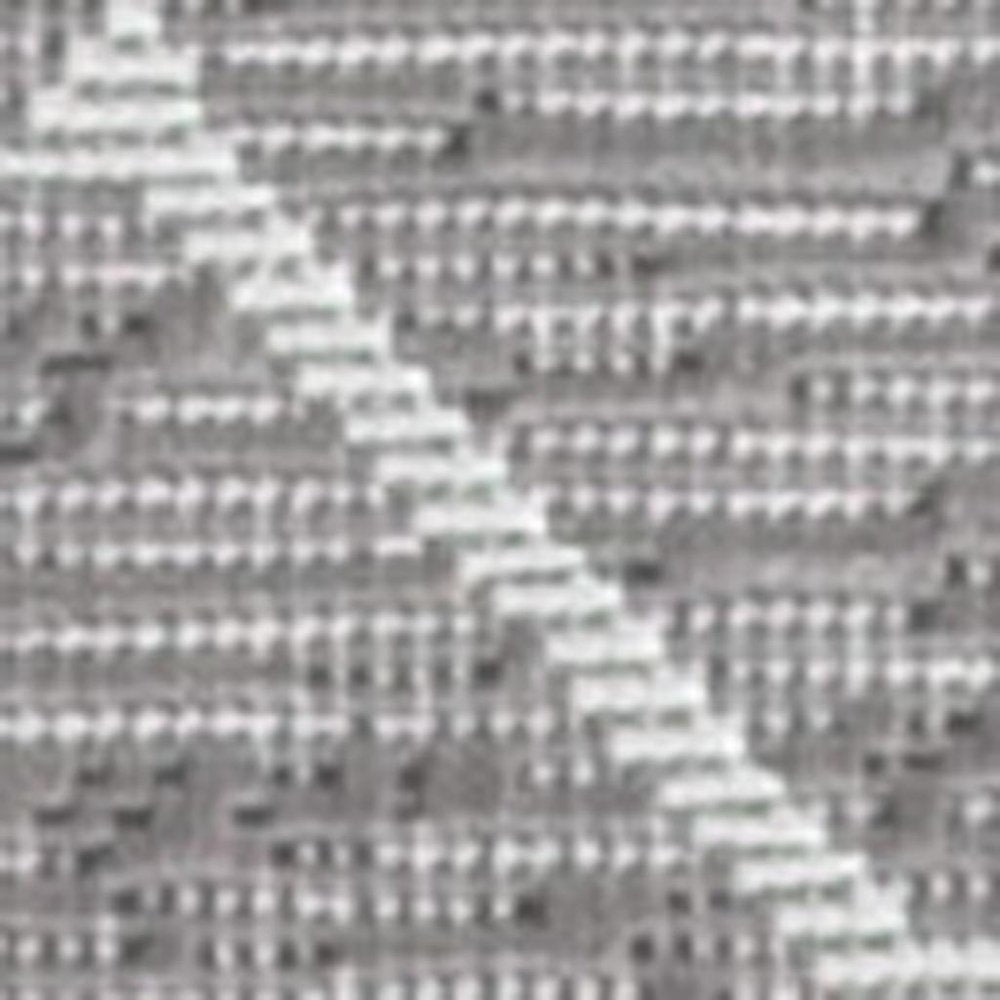 10' Gray And Cream Moroccan Indoor Outdoor Runner Rug HomeRoots