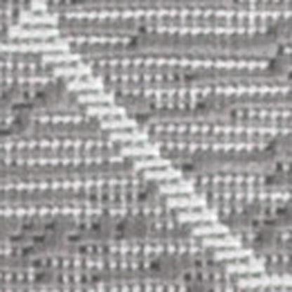 10' Gray And Cream Moroccan Indoor Outdoor Runner Rug HomeRoots