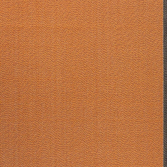 8' X 10' Orange And Dark Gray Striped Indoor Outdoor Area Rug