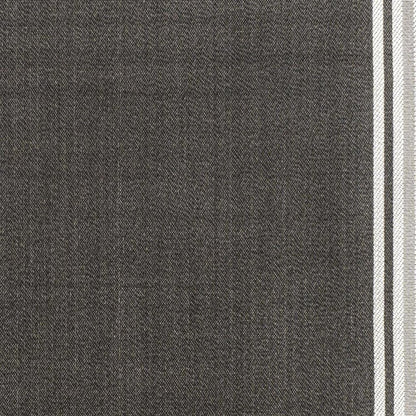 8' X 10' Black And Cream Striped Indoor Outdoor Area Rug