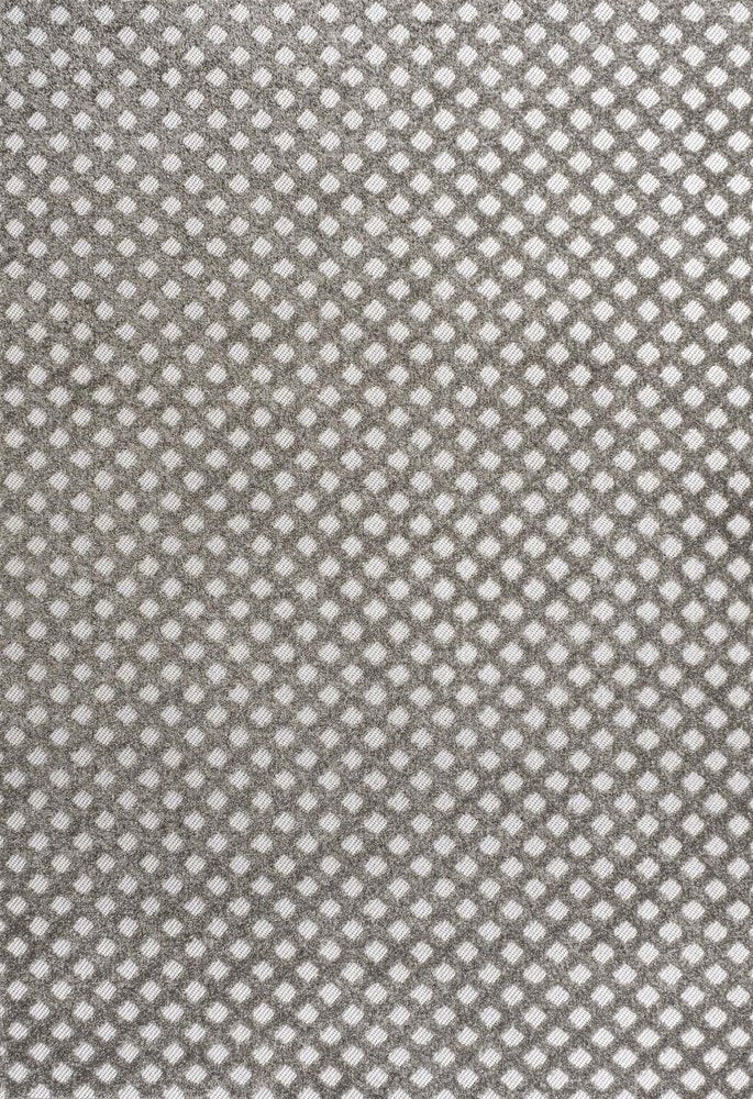 3' X 5' Dark Gray And Ivory Trellis Indoor Outdoor Area Rug — view 3