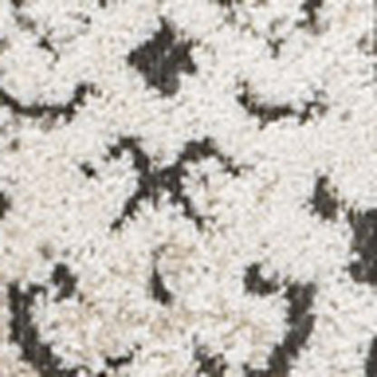 3' X 5' Cream Beige And Dark Gray Abstract Indoor Outdoor Area Rug HomeRoots
