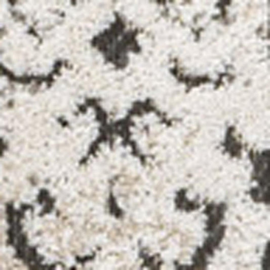 3' X 5' Cream Beige And Dark Gray Abstract Indoor Outdoor Area Rug