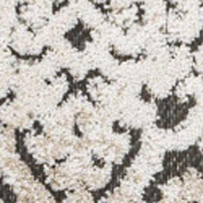 4' X 6' Cream Beige And Dark Gray Abstract Indoor Outdoor Area Rug HomeRoots