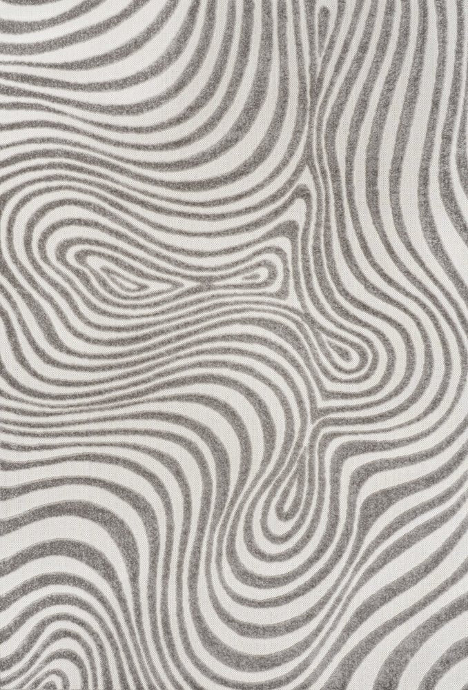8' X 10' Gray And Ivory Abstract Indoor Outdoor Area Rug HomeRoots