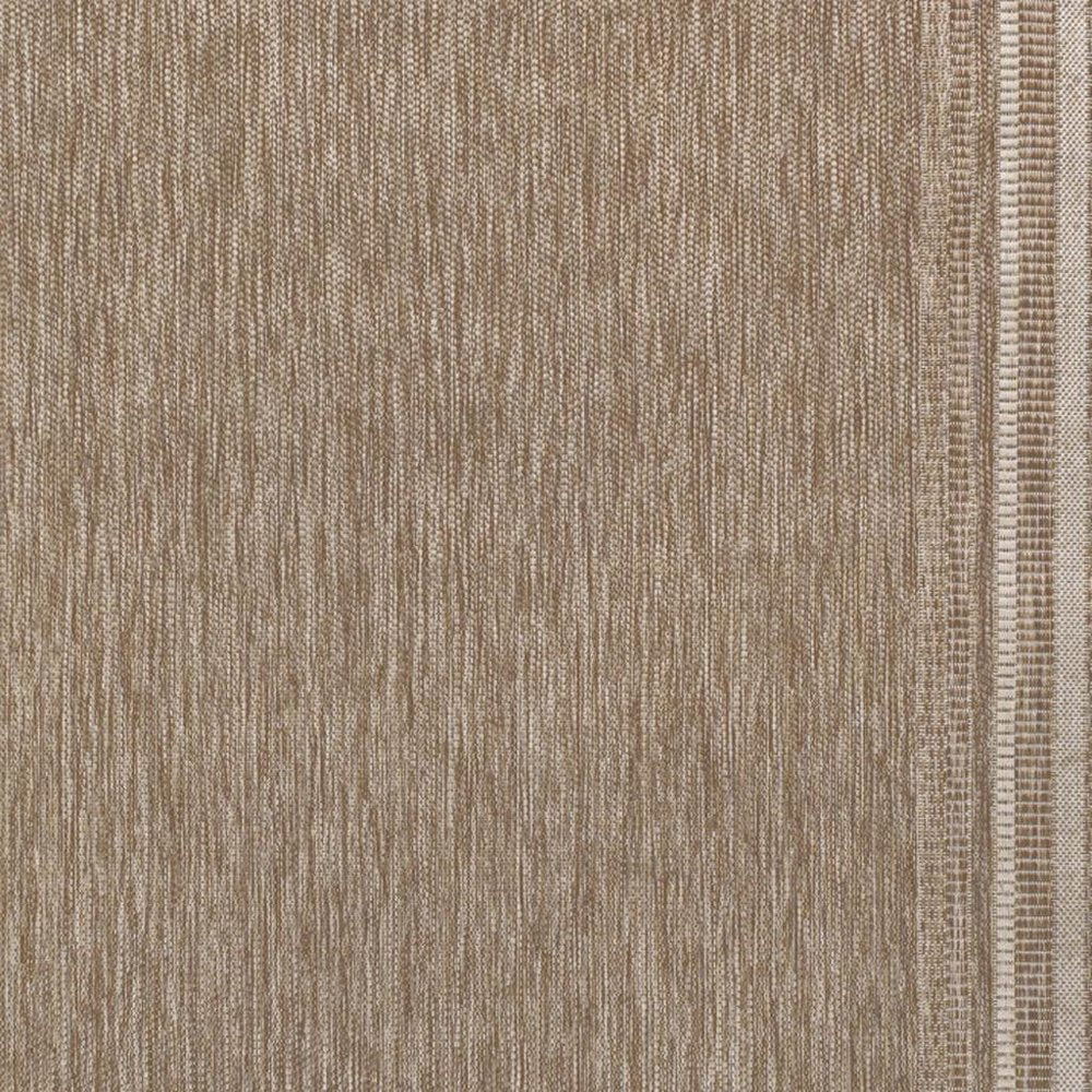 5' X 8' Beige And Cream Indoor Outdoor Area Rug — view 2