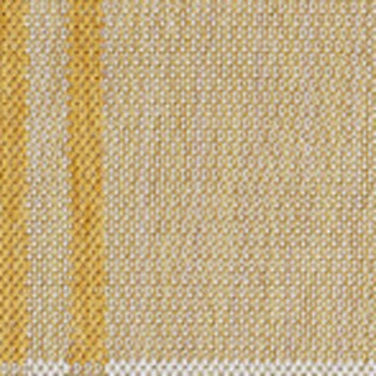 4' X 6' Yellow And Cream Gingham Indoor Outdoor Area Rug HomeRoots