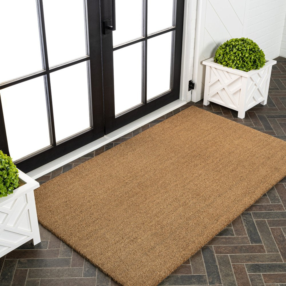 3' X 4' Light Brown Indoor Outdoor Area Rug HomeRoots