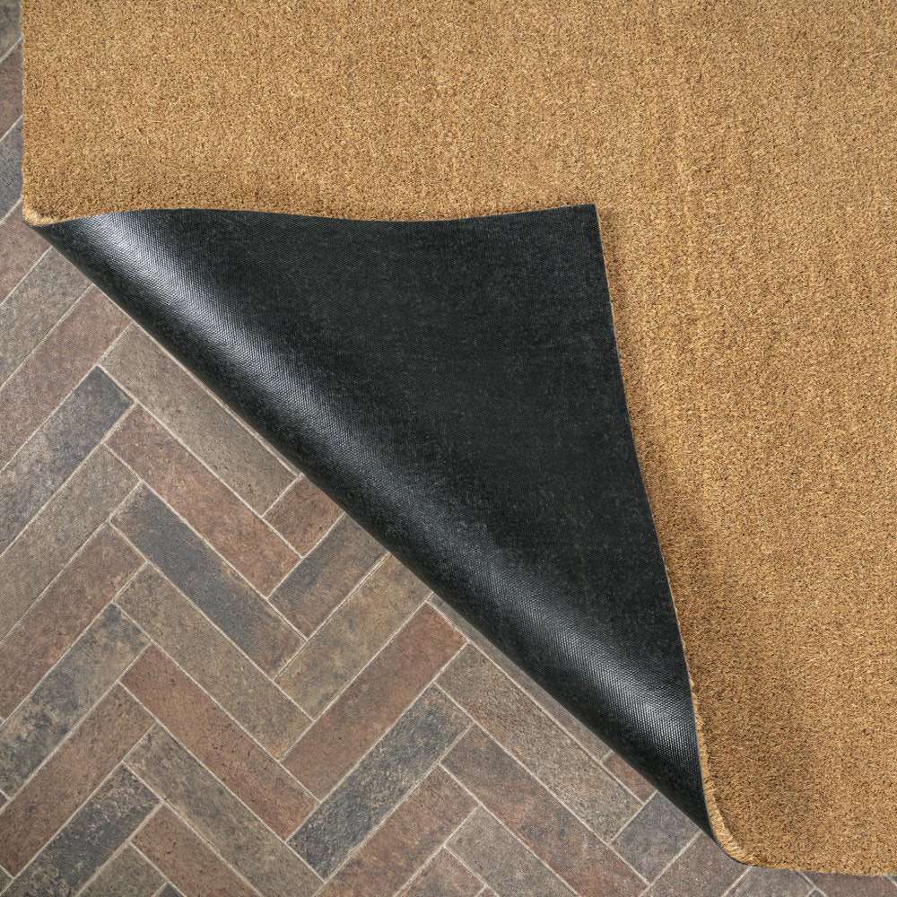 3' X 6' Light Brown Indoor Outdoor Area Rug — view 2