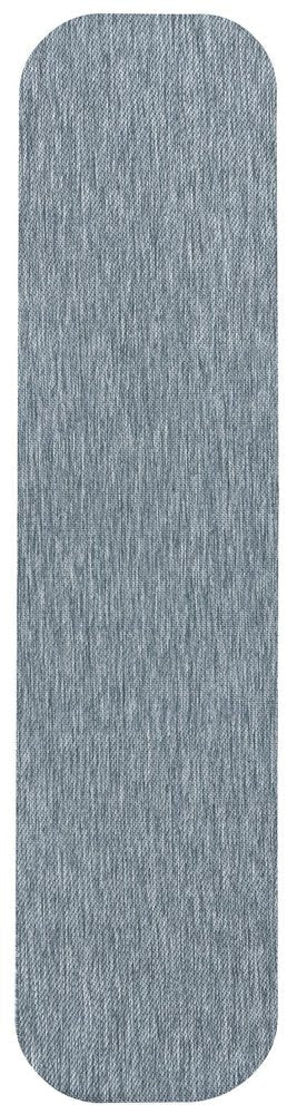 8' Turquoise Indoor Outdoor Runner Rug HomeRoots