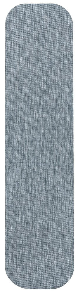 8' Turquoise Indoor Outdoor Runner Rug HomeRoots