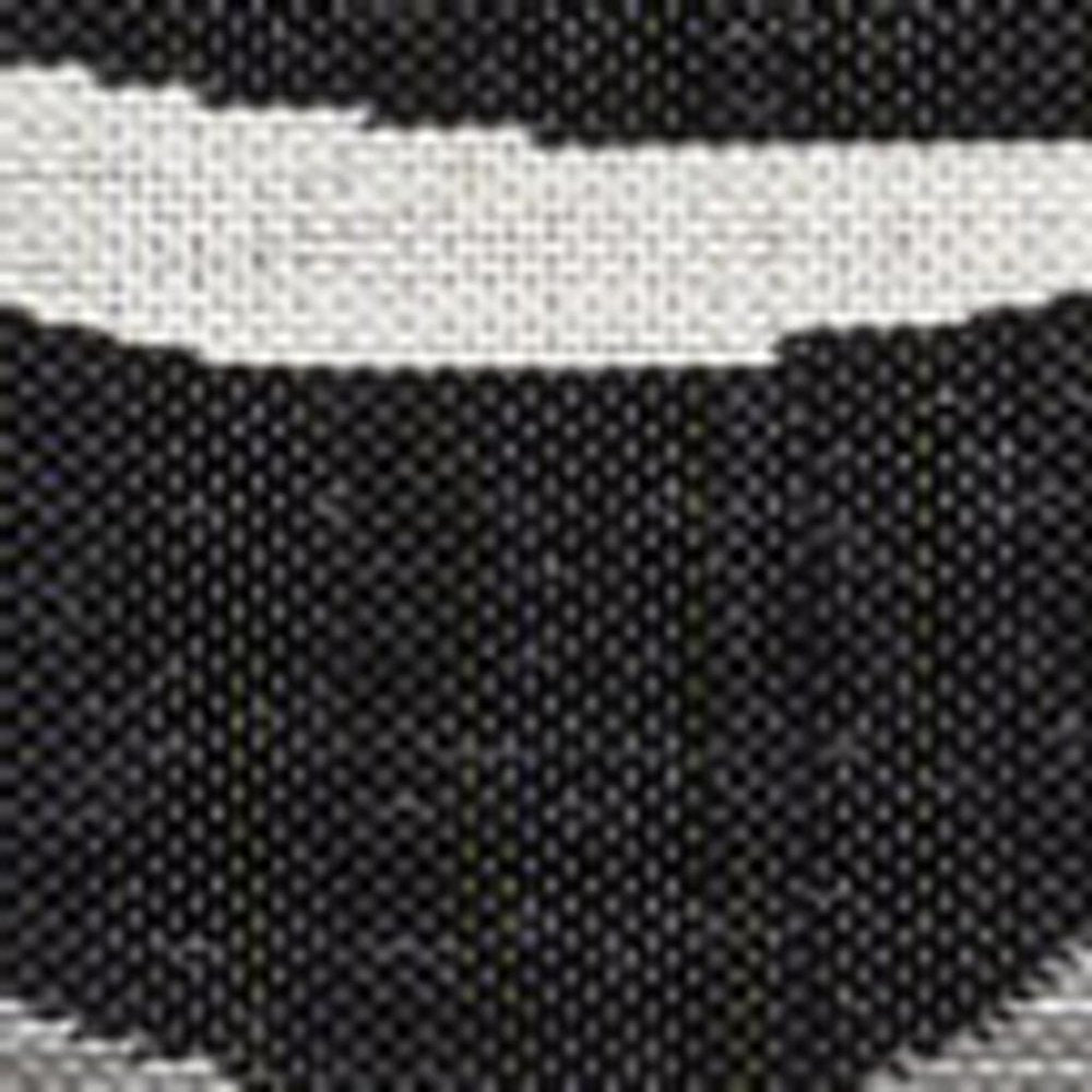 3' X 5' Black And Gray Floral Indoor Outdoor Area Rug HomeRoots