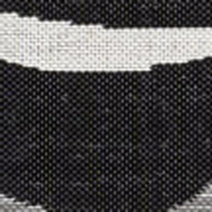 3' X 5' Black And Gray Floral Indoor Outdoor Area Rug HomeRoots