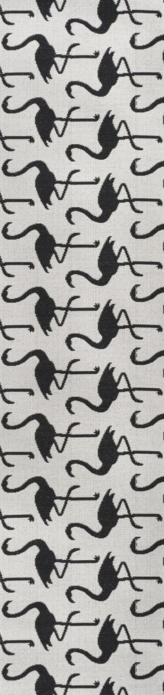 8' White And Black Animal Print Indoor Outdoor Runner Rug HomeRoots