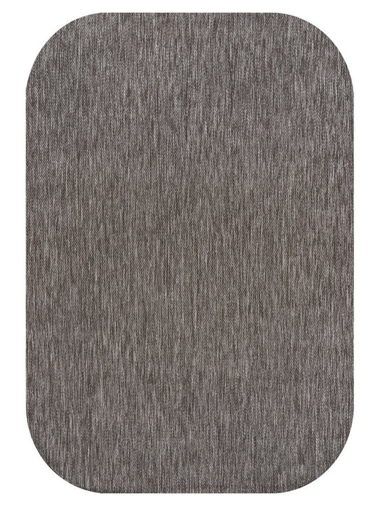 5' X 8' Light Brown Indoor Outdoor Area Rug