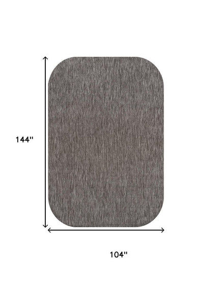 9' X 12' Light Brown Indoor Outdoor Area Rug HomeRoots