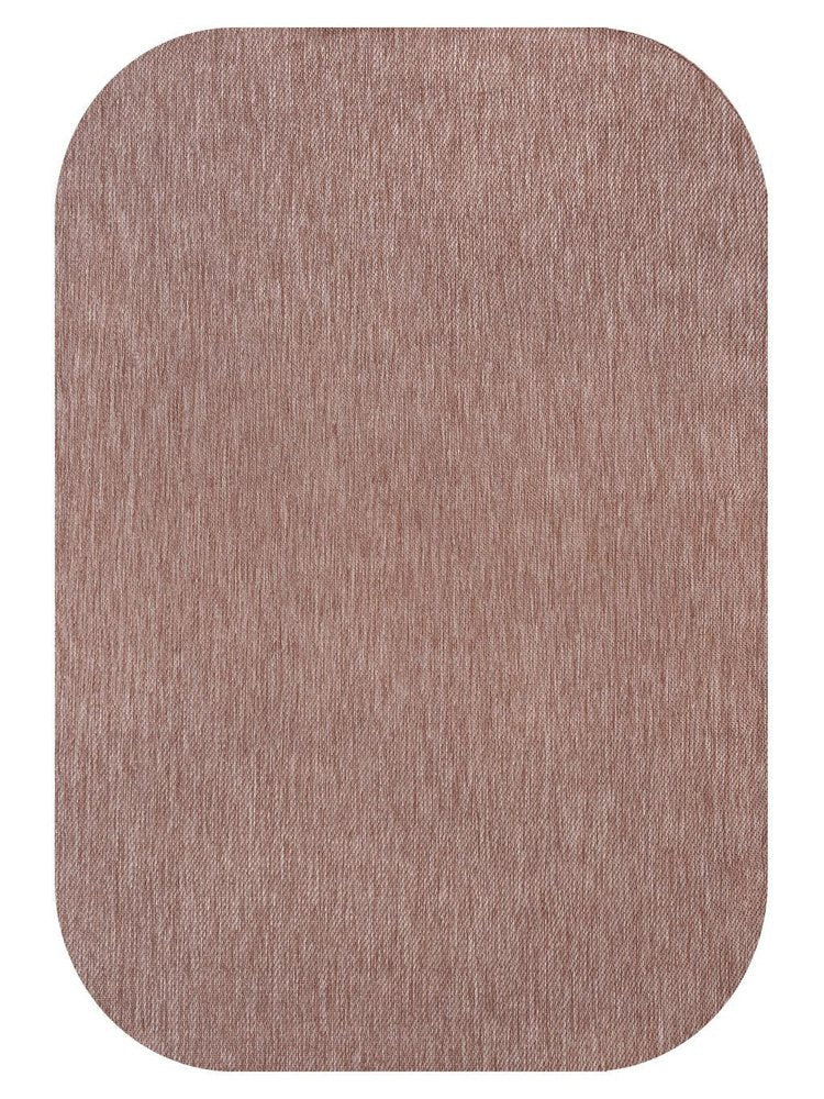 5' X 8' Rose Indoor Outdoor Area Rug