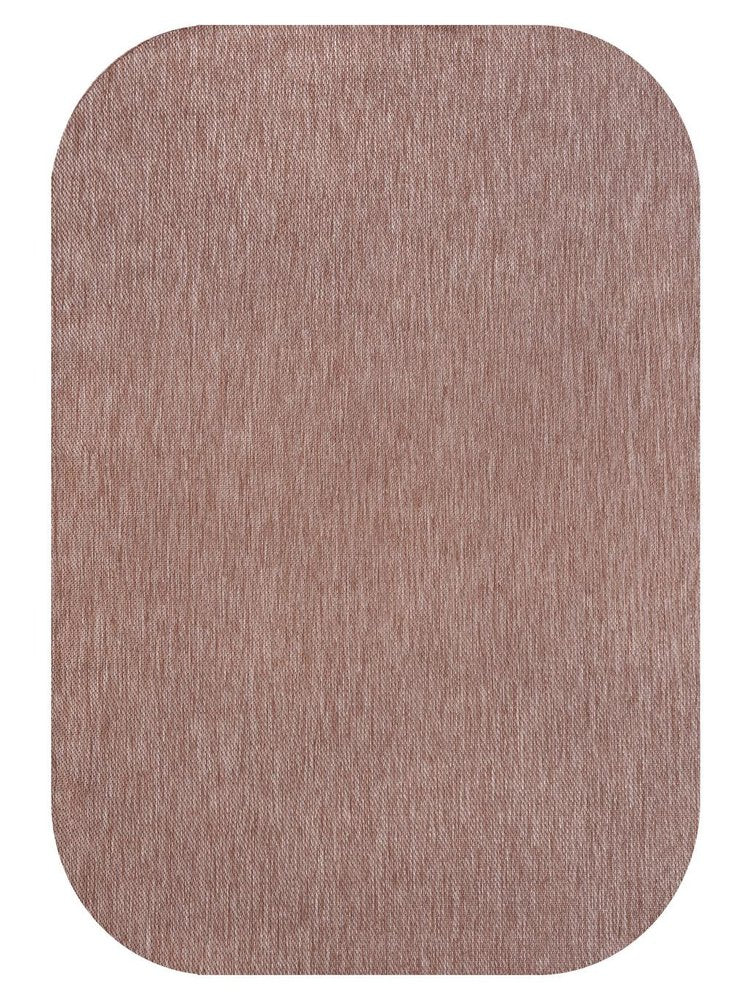 5' X 8' Rose Indoor Outdoor Area Rug — view 1