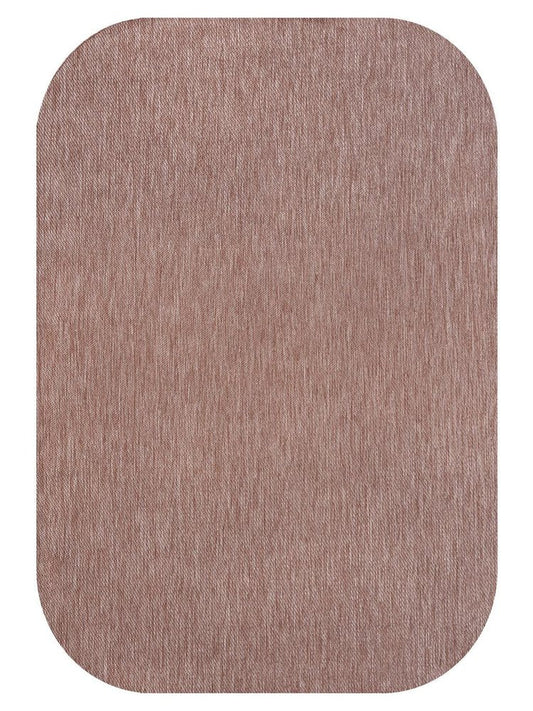 5' X 8' Rose Indoor Outdoor Area Rug