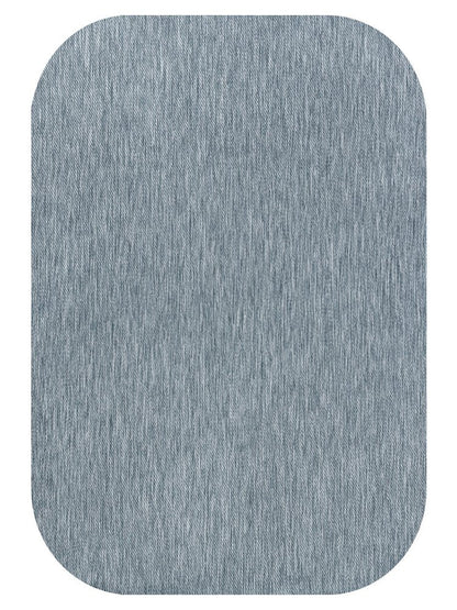 8' X 10' Turquoise Indoor Outdoor Area Rug HomeRoots