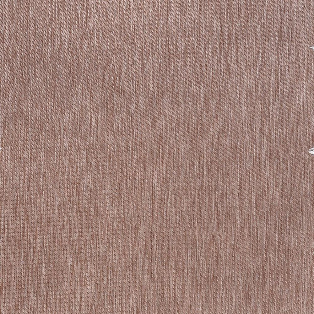 6' X 9' Rose And Cream Indoor Outdoor Area Rug — view 3