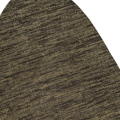 4' X 6' Brown And Black Medallion Indoor Outdoor Area Rug HomeRoots