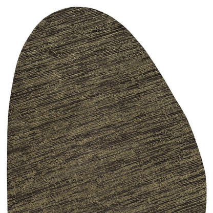 4' X 6' Brown And Black Medallion Indoor Outdoor Area Rug HomeRoots