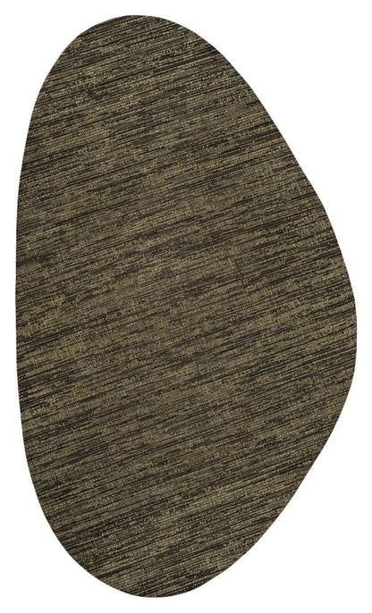 9' X 12' Brown And Black Medallion Indoor Outdoor Area Rug HomeRoots
