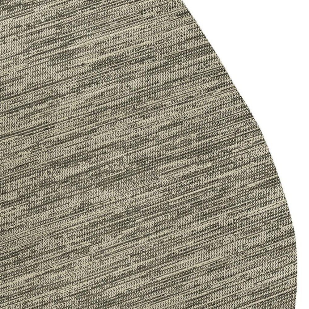 5' X 8' Beige And Brown Medallion Indoor Outdoor Area Rug HomeRoots