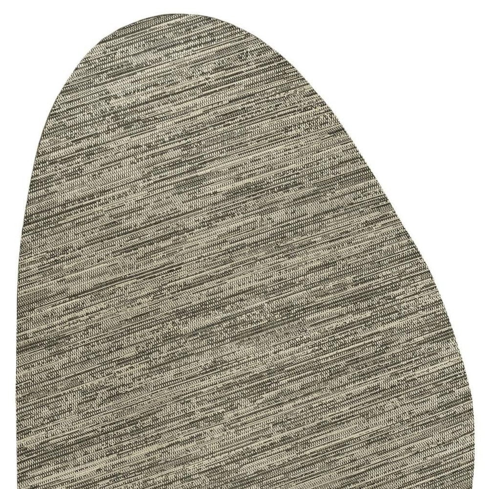 9' X 12' Beige And Brown Medallion Indoor Outdoor Area Rug HomeRoots