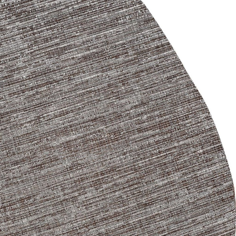 5' X 8' Beige And Red Medallion Indoor Outdoor Area Rug — view 3
