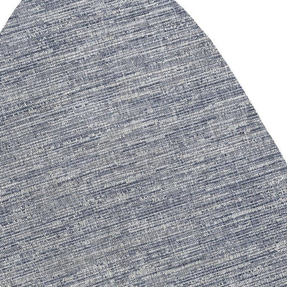 6' X 9' Gray And Navy Blue Medallion Indoor Outdoor Area Rug HomeRoots