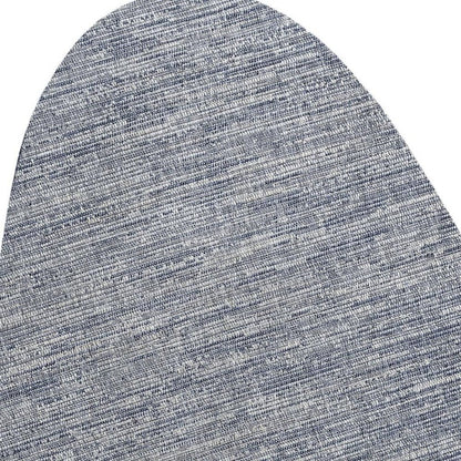 8' X 10' Gray And Navy Blue Medallion Indoor Outdoor Area Rug HomeRoots