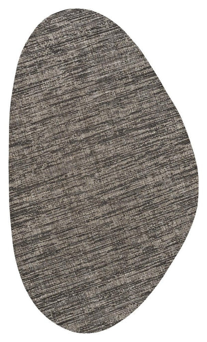 9' X 12' Natural And Black Medallion Indoor Outdoor Area Rug HomeRoots