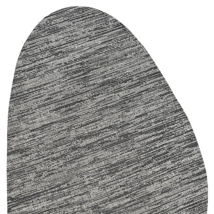 4' X 6' Gray And Black Medallion Indoor Outdoor Area Rug HomeRoots