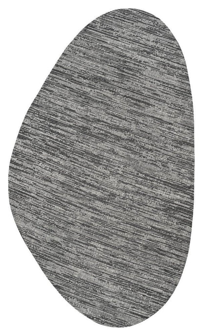 9' X 12' Gray And Black Medallion Indoor Outdoor Area Rug HomeRoots