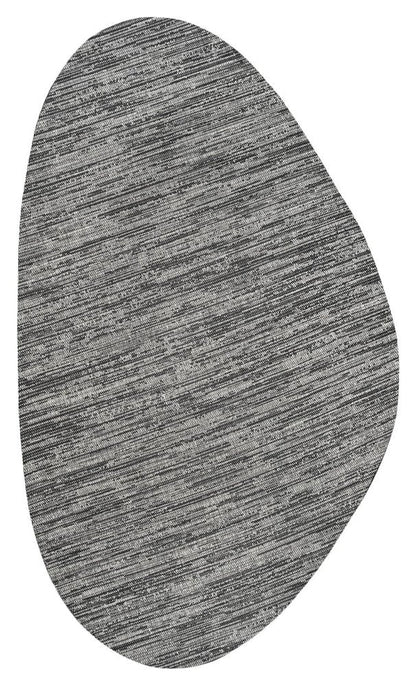 9' X 12' Gray And Black Medallion Indoor Outdoor Area Rug HomeRoots
